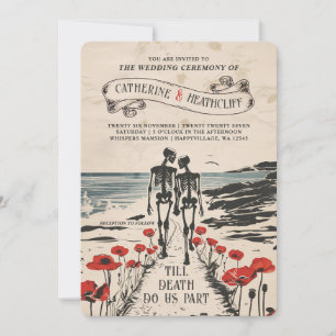 Invitación de boda Amor Eterno junto al Mar