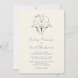 Invitación de boda AMOR OMNIA VINCIT
