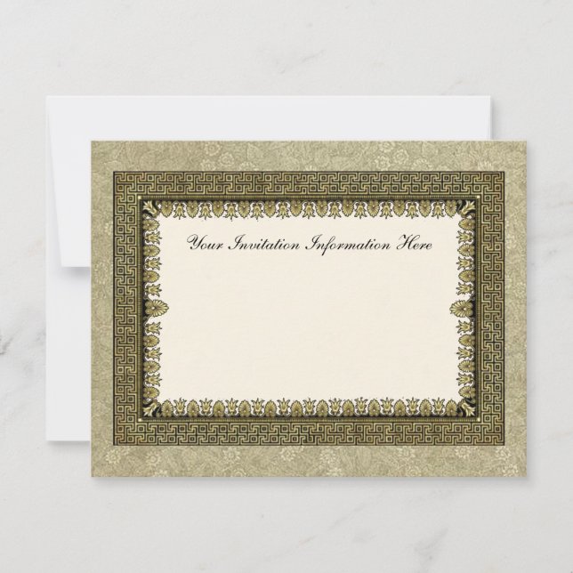 Invitación de boda/aniversario (¿o?) (Anverso)