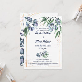 Invitación de Boda Armonía de Flores Silvestres