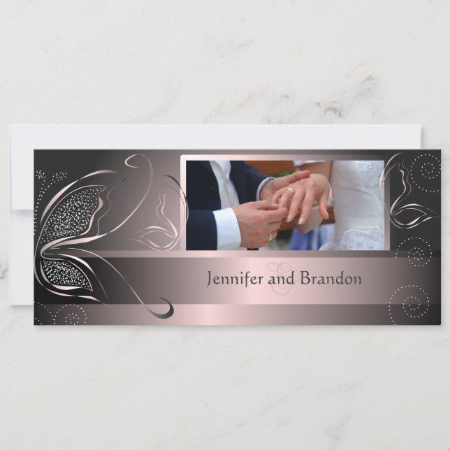 Invitación de Boda Azure (Anverso)