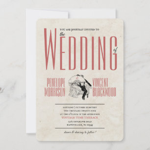 Invitación de Boda Besos Secretos