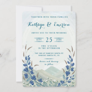 Invitación de boda Big Sky