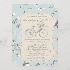 INVITACIÓN DE BODA | Boda de amor para bicicleta d