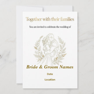 Invitación de Boda Boho