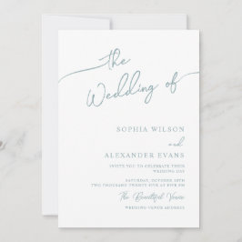 Invitación de boda boho-chic, colores pastel.