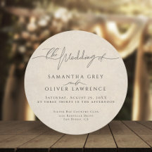 Invitación de boda boho vintage minimalista