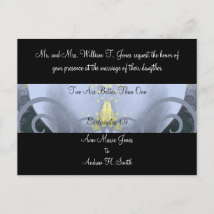 Invitación de boda Calla Lily