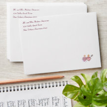 Invitación de boda católica Burgundy Two Hearts