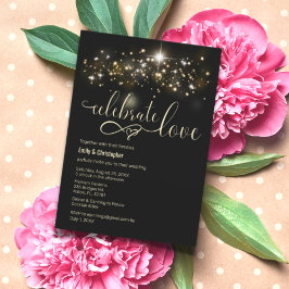 Invitación de boda Celebrar el amor / Cielo de est