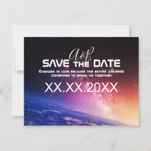 Invitación de Boda Celestial