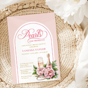 Invitación de boda Chic Watercolor Blush Gold