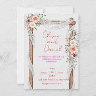 Invitación de Boda Clásica – Elegante y Atemporal