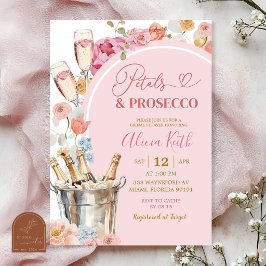 Invitación de Boda Colorida Flores de Verano y pro