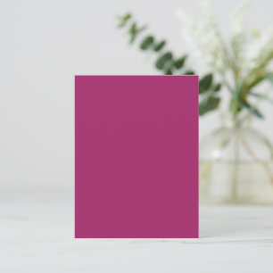 Invitación de Boda con Bloque de Color Intenso – M
