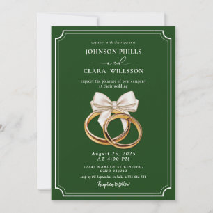 Invitación de boda con código QR y video