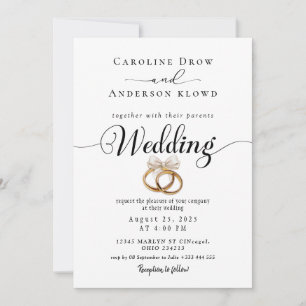 Invitación de boda con código QR y video