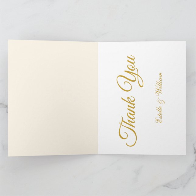 Invitación de boda con diseño floral pastel (Interior)