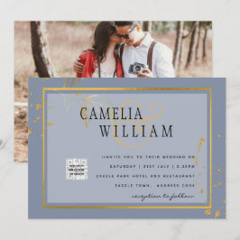 Invitación de Boda con Foto PRESUPUESTO Avisa la F