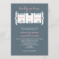 Invitación de Boda con Máquina Tragaperras
