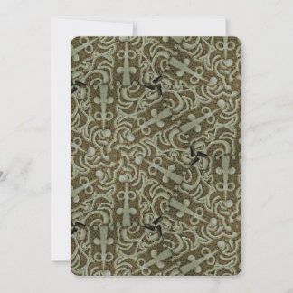 Invitación de boda con textura de mármol vintage