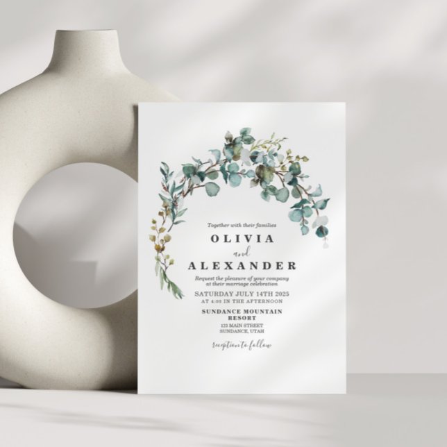 Invitación de boda Corona de Verdor (Subido por el creador)