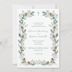 Invitación de Boda Cristiana Boda española
