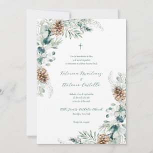 Invitación de Boda Cristiana Boda española