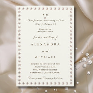 Invitación de boda cristiana con versículo de la B