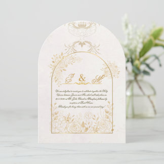 Invitación de boda cristiana elegante