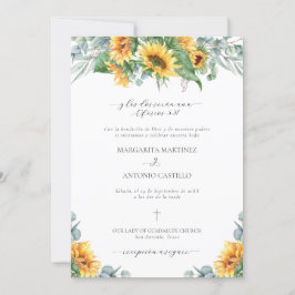 Invitación de Boda Cristiana Sencilla Boda