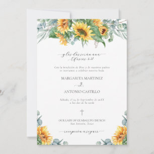 Invitación de Boda Cristiana Simple Bodas