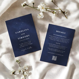 Invitación de Boda Cruz del Sur Celestial