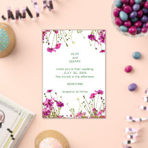 Invitación de Boda de Acrílico Transparente de Luj