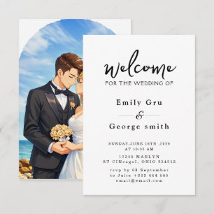 Invitación de Boda de Anime