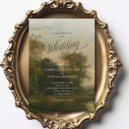 Invitación de Boda de Bellas Artes | Estilo Finca