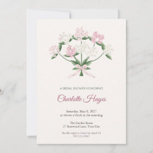 Invitación de Boda de Bouvardia Posy