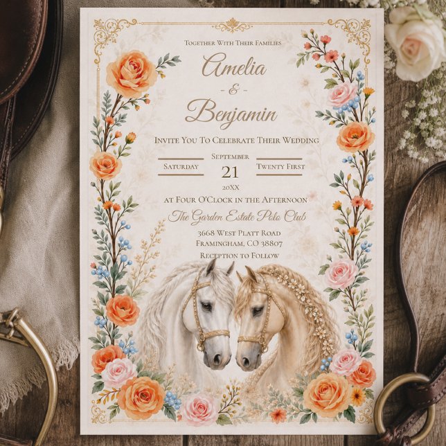 Invitación de Boda de Caballo (Subido por el creador)