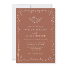 Invitación de Boda de Calabaza