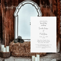 Invitación de boda de cerveza y barbacoa