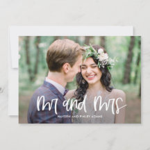 Invitación de Boda de color modificable con letras