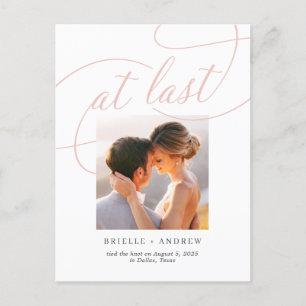Invitación de Boda de color modificable por última