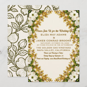 Invitación de boda de cornejo de Carolina del Nort
