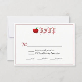 Invitación de boda de cuento de hadas