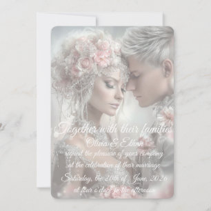 Invitación de Boda de Cuento de Hadas