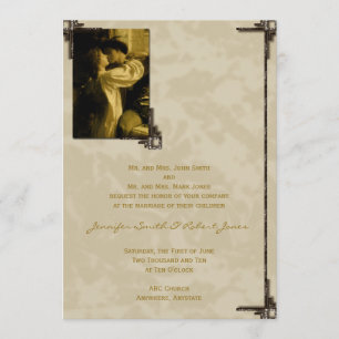 Invitación de Boda de Cuento de Hadas de Romeo y J