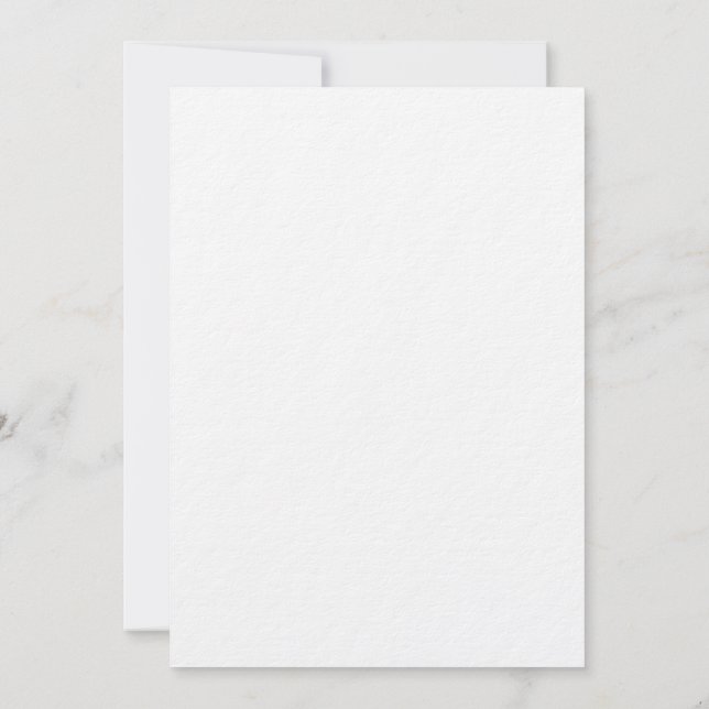 Invitación de boda de eucalipto (Reverso)