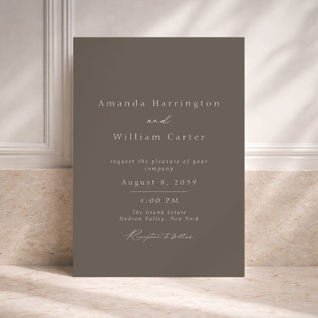 Invitación de boda de finca por la tarde (Subido por el creador)
