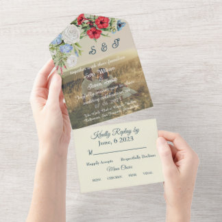 INVITACIÓN DE BODA DE FLORA REDOSO