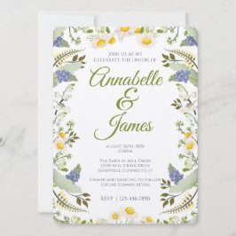 Invitación de Boda de Flores de Verano